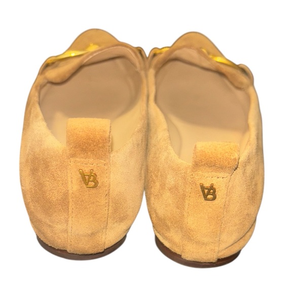 Veronica Beard Champlain Hazelwood Suede Chain Loafers - Picture 5 of 6